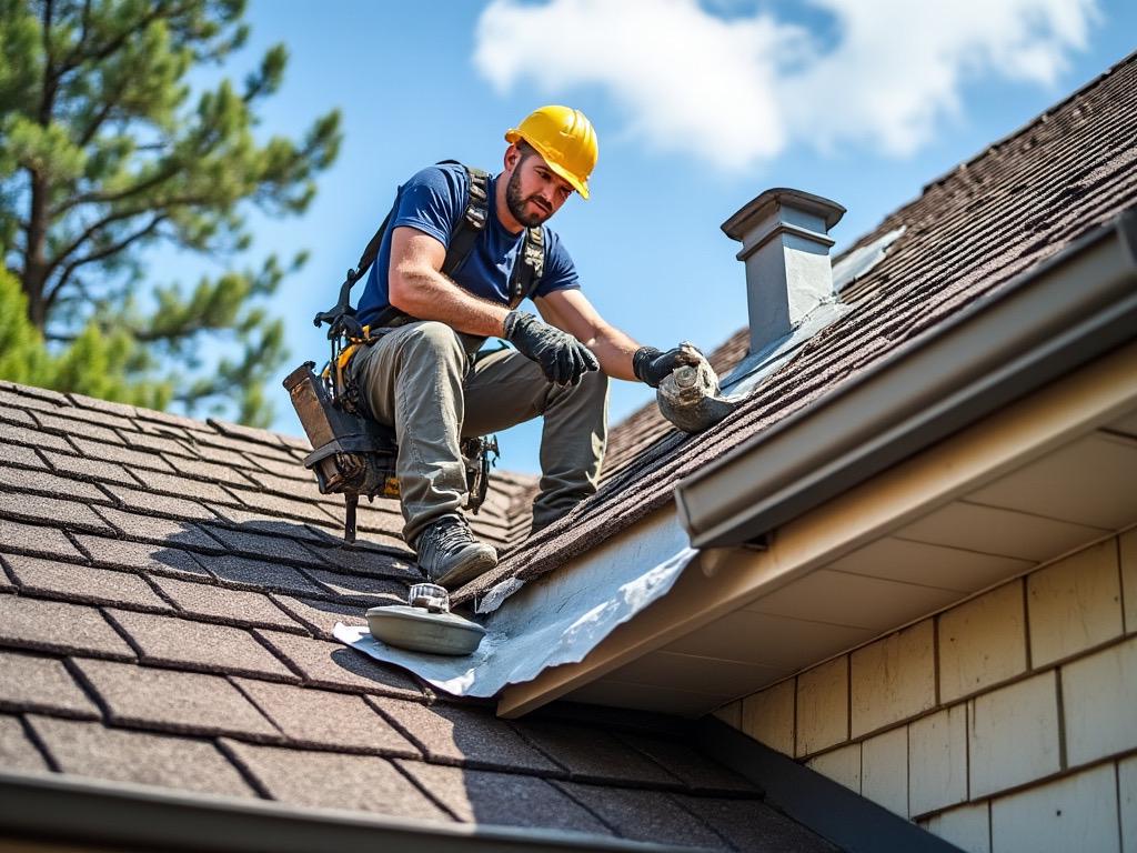 Reliable Chimney Flashing Repair in Coupland, TX